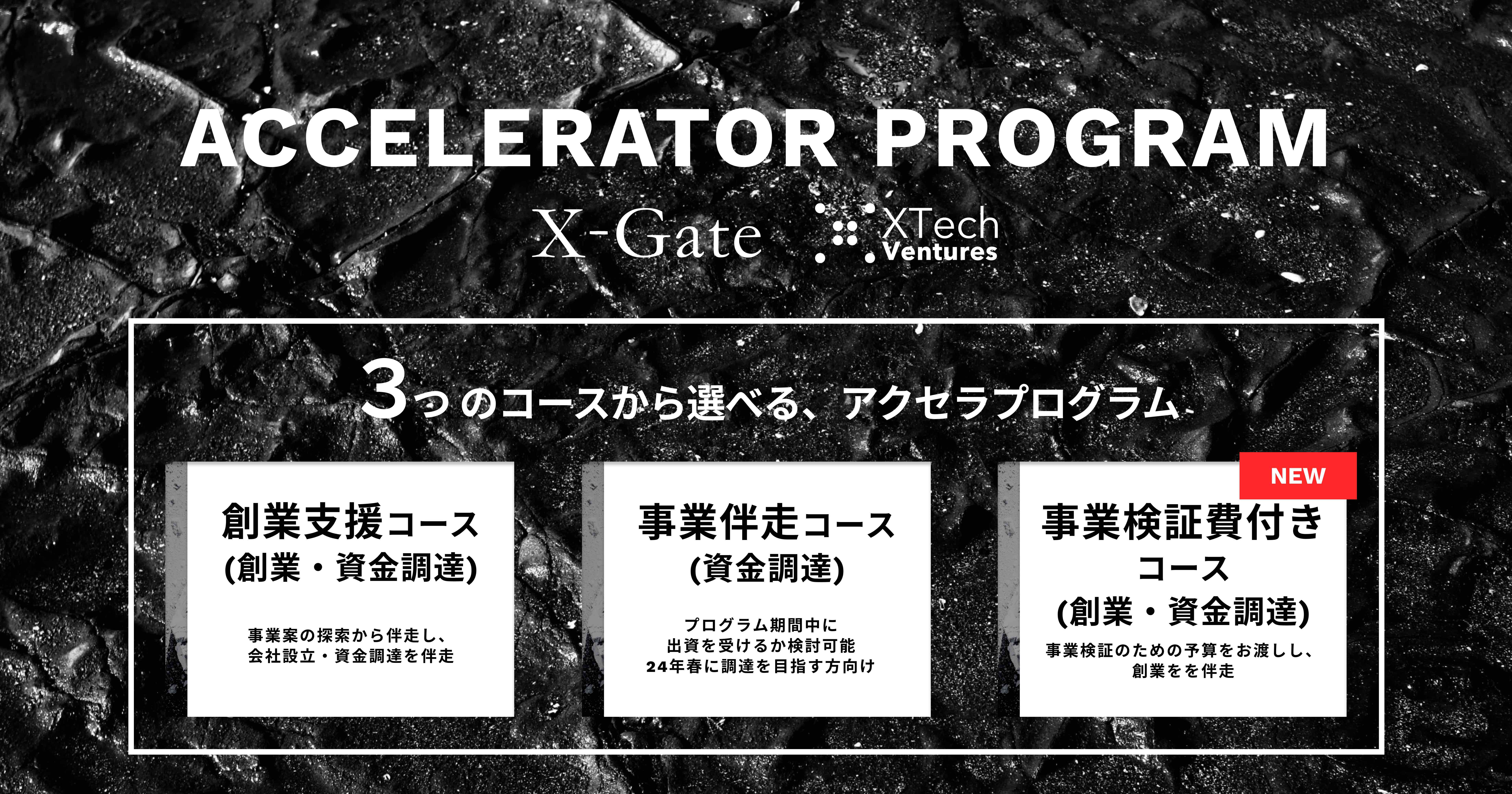 XTech Venturesのアクセラレーションプログラム『X-Gate』にて東京建物株式会社と連携した「多様な主体によるスタートアップ支援展開事業（TOKYO SUTEAM）」対象コースを追加公開の画像